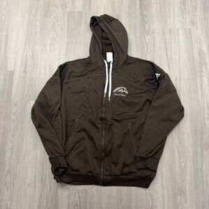 Adidas Western Michigan Broncos Hoodie Men's 2XL Brown Volleyball Sweatshirt WMU